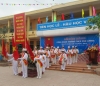 THCS Phú Lương Đón bằng công nhận trường đạt chuẩn Quốc Gia